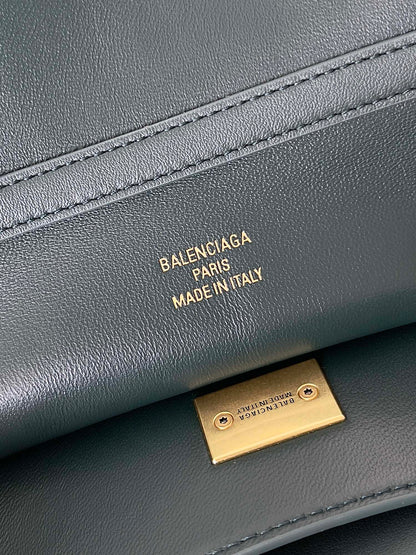 Balenciaga Rodeo Large Leather Shoulder Bag