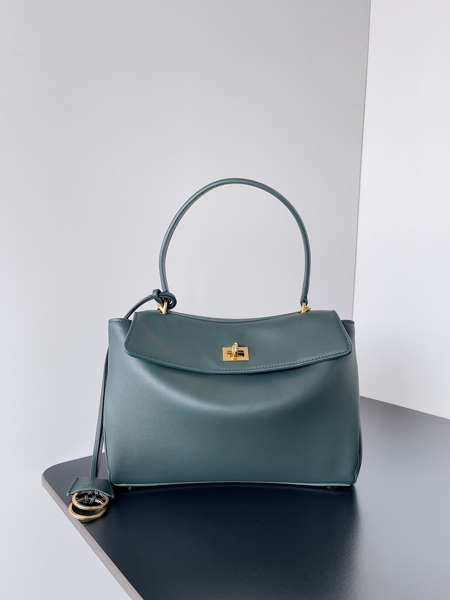 Balenciaga Rodeo Small Leather Shoulder Bag