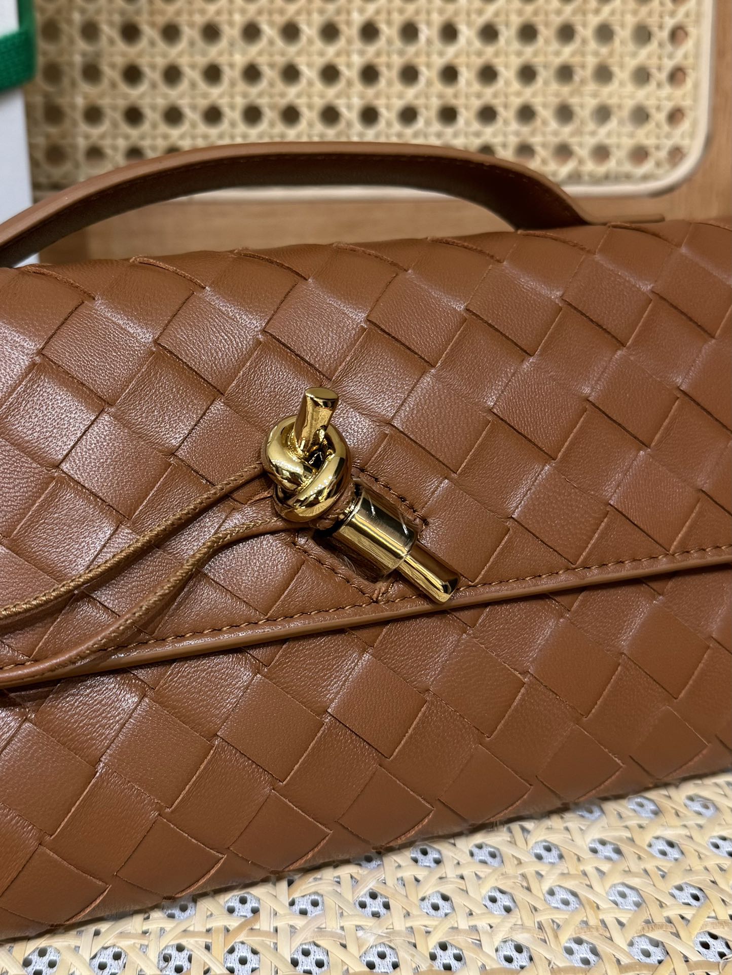 Bottega Veneta Andiamo Clutch Bag