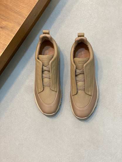 Zegna Triple Stitch™ Monte Suede Shoes – 2024 Collection
