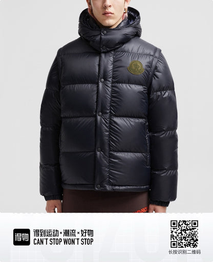 Moncler Cyclone Detachable Down Jacket – 2024FW