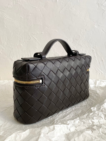 Bottega Veneta Vanity Woven Box Bag