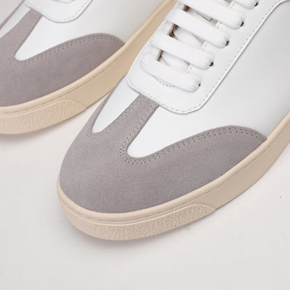 Brunello Cucinelli Calfskin and Suede Sneakers