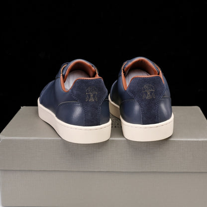 Brunello Cucinelli Calfskin and Suede Sneakers