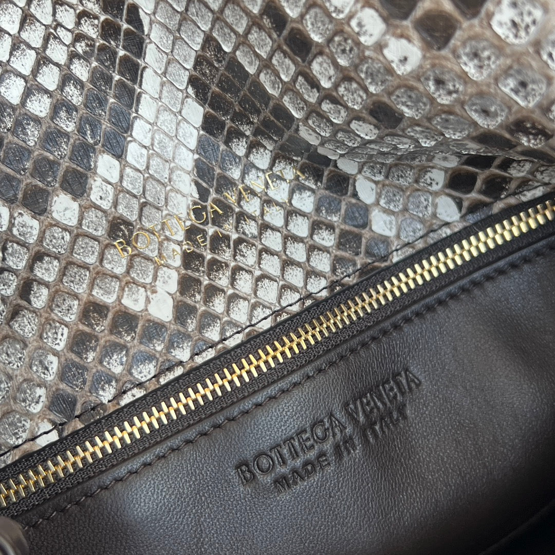 Bottega Veneta Liberta Python Crossbody Bag