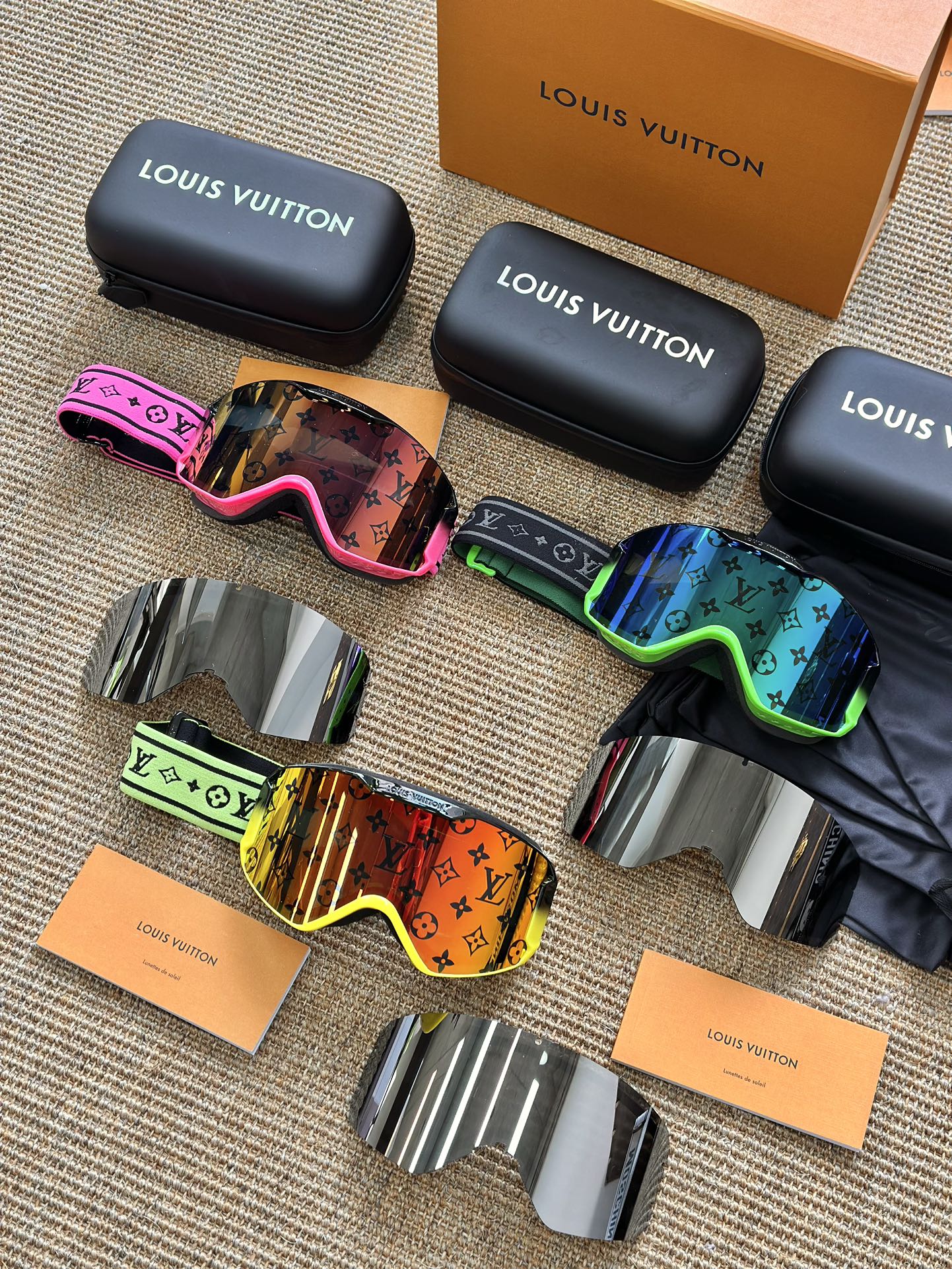 Louis Vuitton Gradient Magnetic Ski Goggles