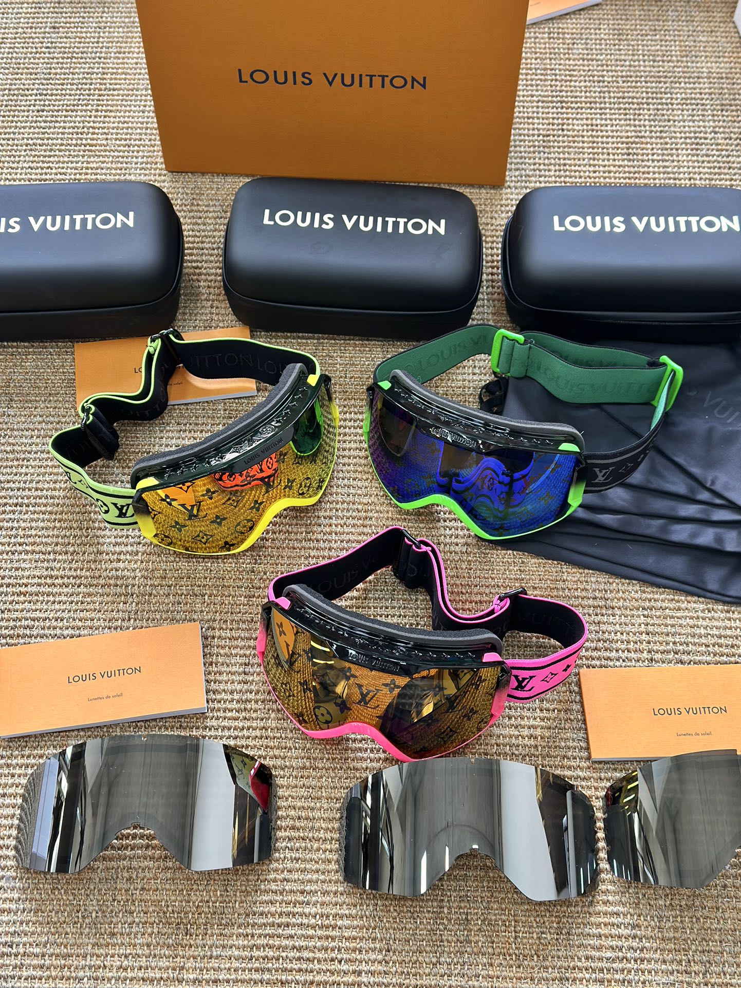 Louis Vuitton Gradient Magnetic Ski Goggles