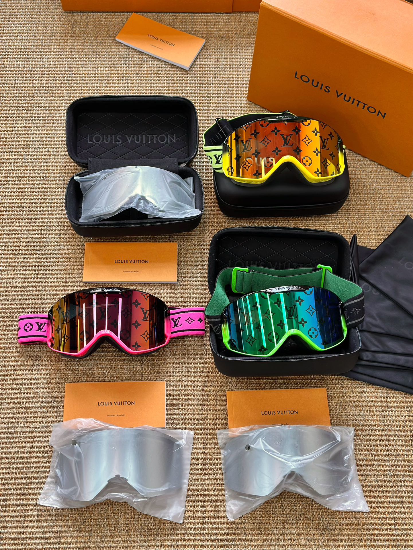 Louis Vuitton Gradient Magnetic Ski Goggles