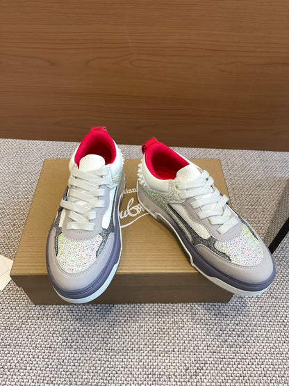 Christian Louboutin Astroloubi Color-Block Sneakers