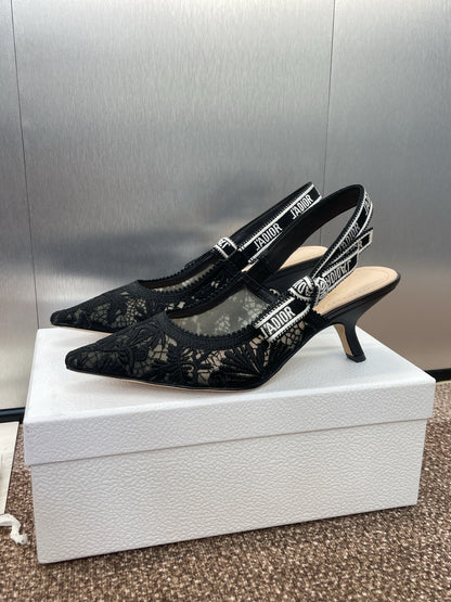 Dior J'Adior Oblique Jacquard Heeled Sandals – 2023 Spring/Summer Collection