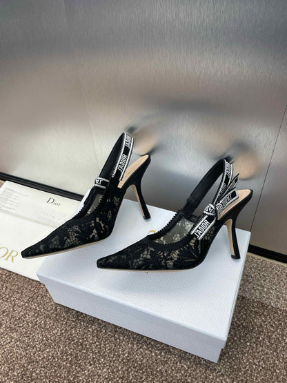 Dior J'Adior Woven Slingback Sandals – 2023 Spring/Summer Collection