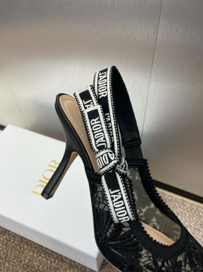 Dior J'Adior Woven Slingback Sandals – 2023 Spring/Summer Collection