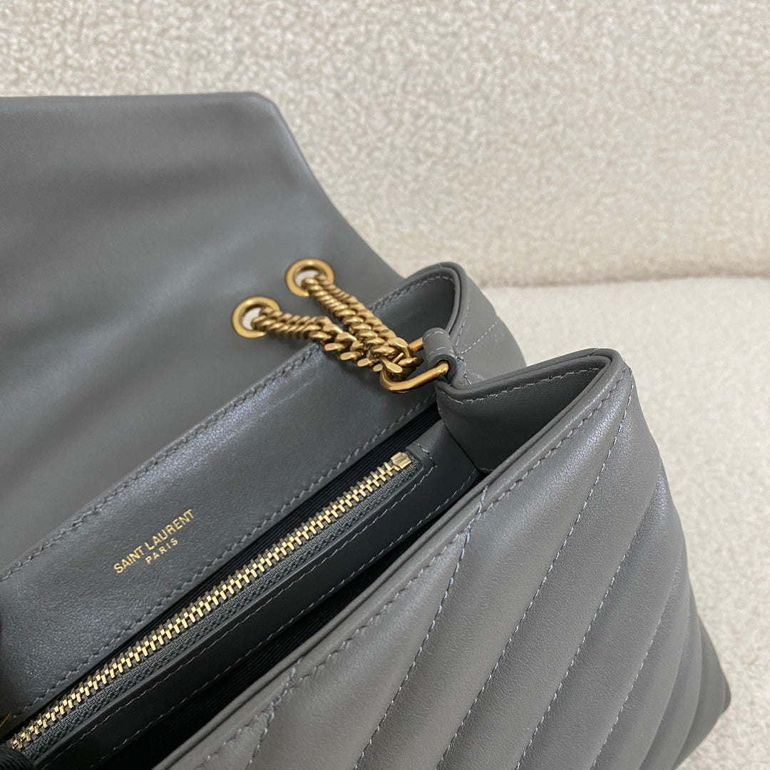 Saint Laurent Loulou Small Y-Quilted Bag
