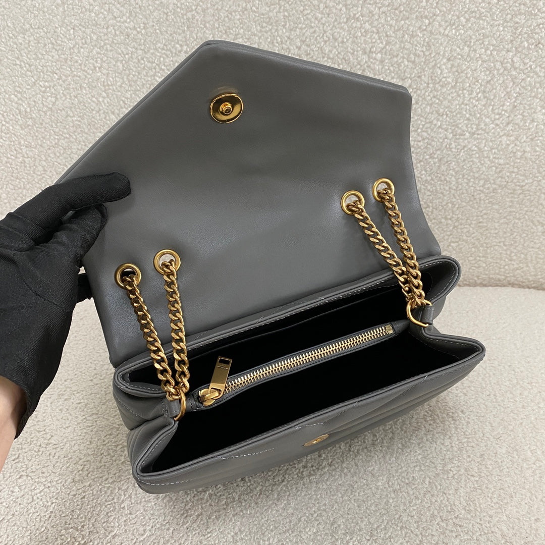 Saint Laurent Loulou Small Y-Quilted Bag