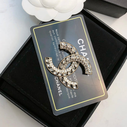 Chanel Double C Crystal Brooch – 25 Collection