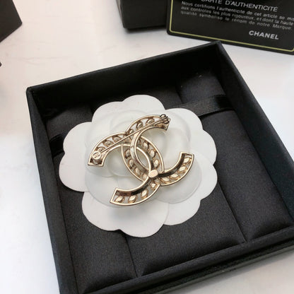 Chanel Double C Crystal Brooch – 25 Collection
