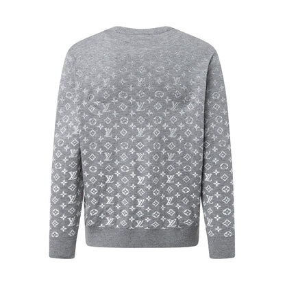 Louis Vuitton Crewneck Jacquard Logo Sweater