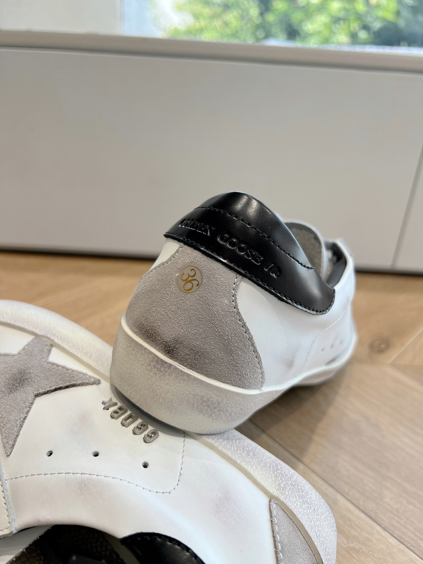 Golden Goose SPACE Series Distressed Sneakers – 2025 Collection