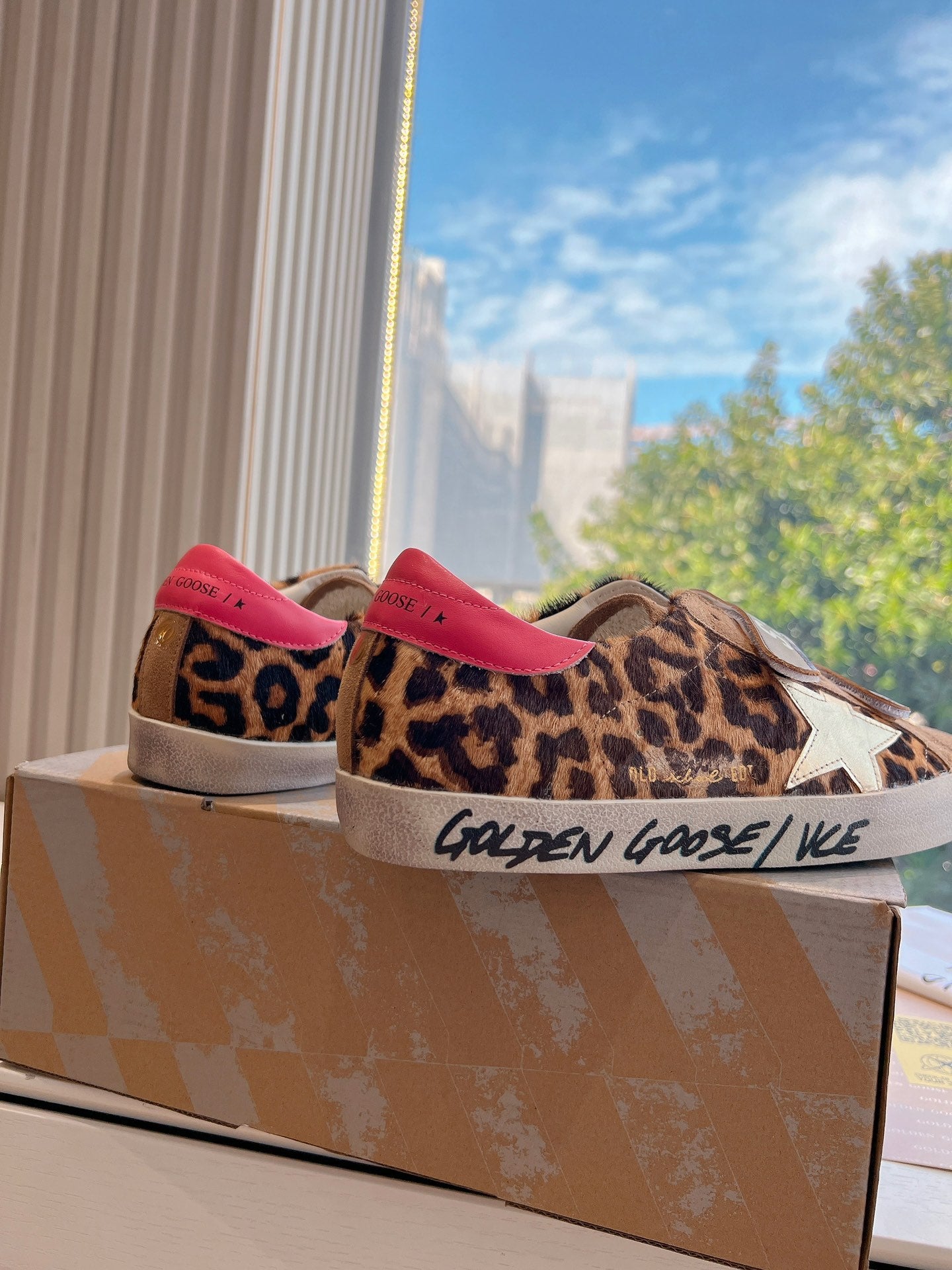 Golden Goose SPACE Series Distressed Sneakers – 2025 Collection