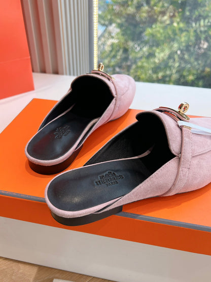 Hermès Mules Loafers – 2025 Spring/Autumn Collection