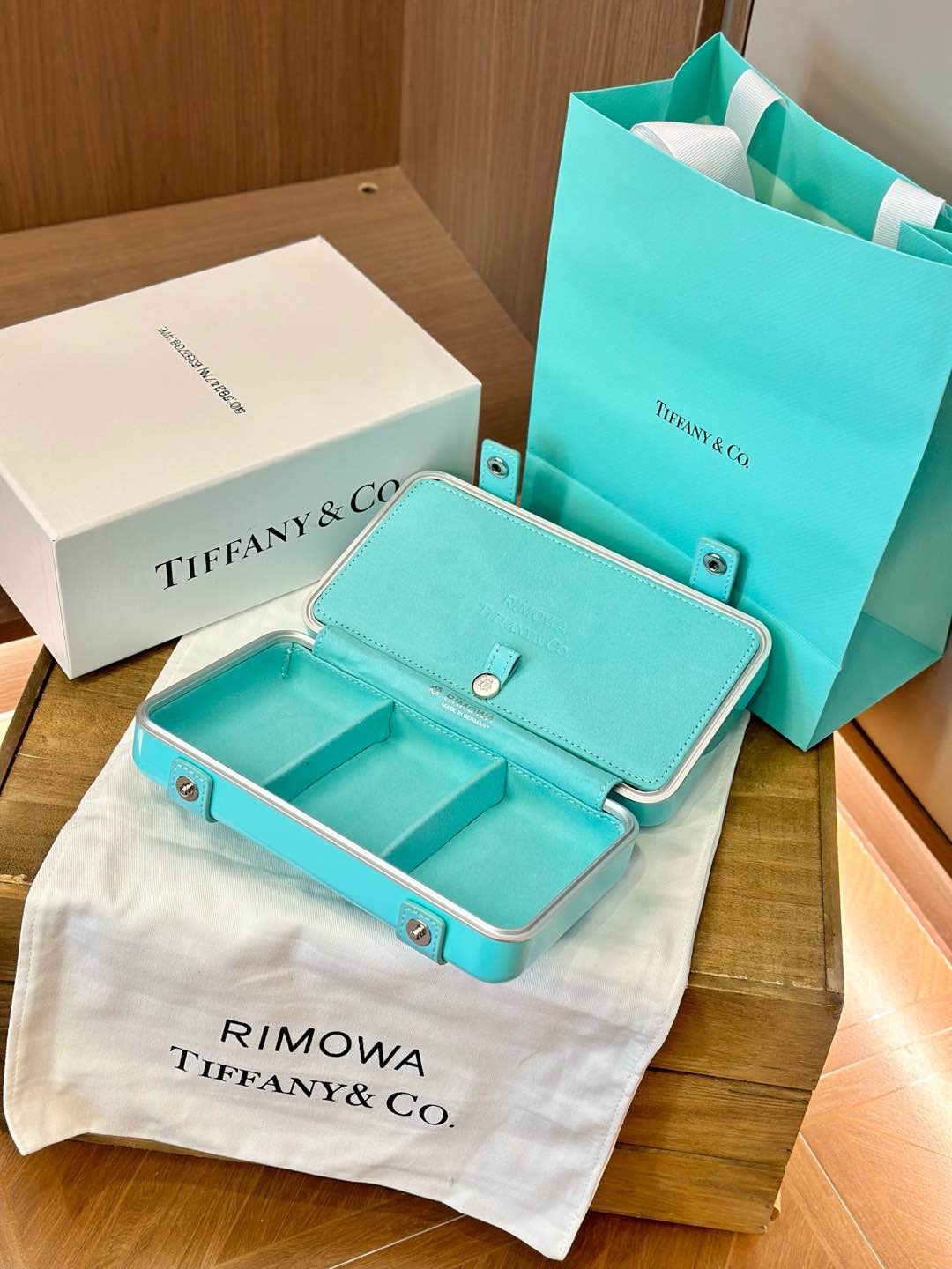 RIMOWA x Tiffany & Co. Limited Edition Jewelry Storage Box