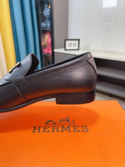 Hermès Business Leather Loafers