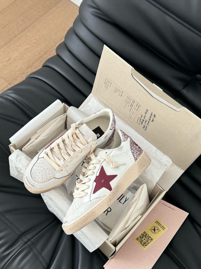 Golden Goose Distressed Graffiti Sneakers – 2024 Collection