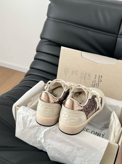Golden Goose Distressed Graffiti Sneakers – 2024 Collection