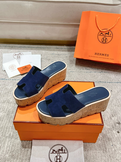 Hermès Wedge Sandals – 2024 Spring/Summer Collection