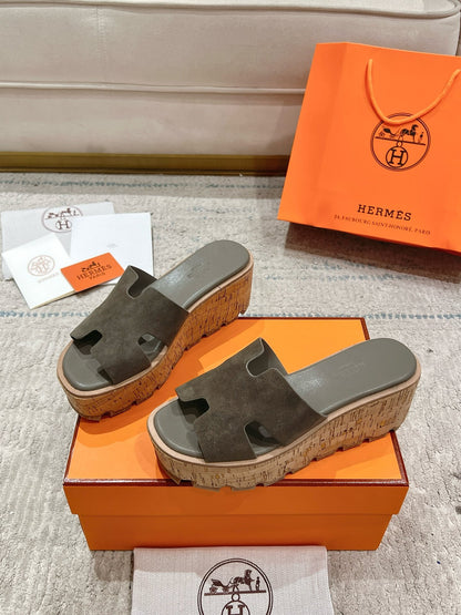 Hermès 2024 Spring/Summer Wedge Sandals – 2024 Spring/Summer Collection