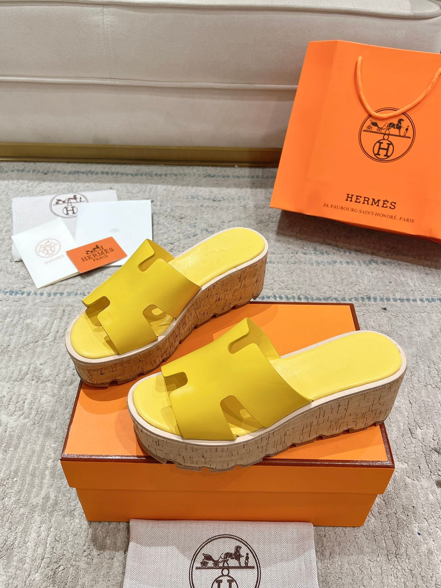 Hermès 2024 Spring/Summer Wedge Sandals – 2024 Spring/Summer Collection