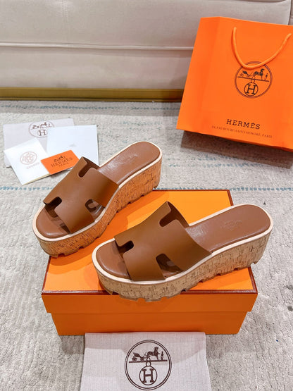 Hermès 2024 Spring/Summer Wedge Sandals – 2024 Spring/Summer Collection