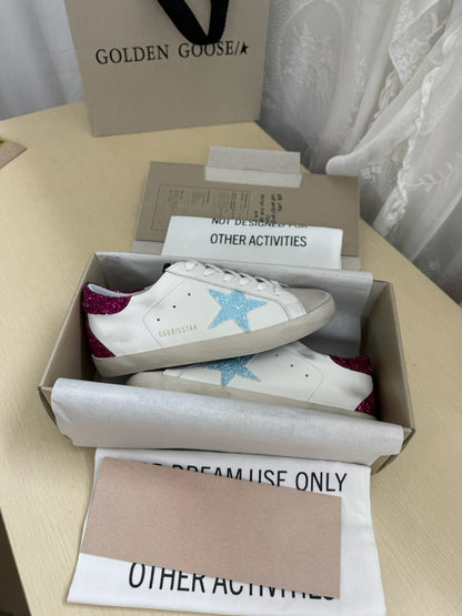 Golden Goose Super Star Leather Sneakers
