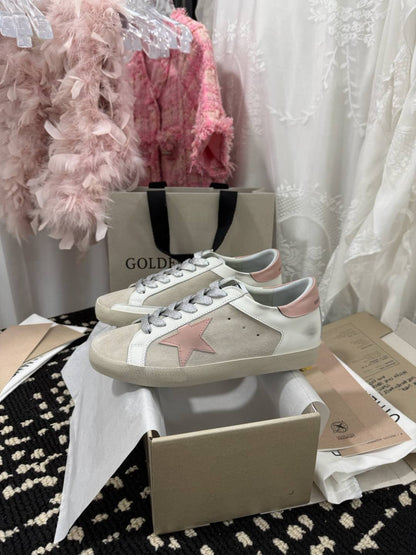 Golden Goose Super Star Leather Sneakers
