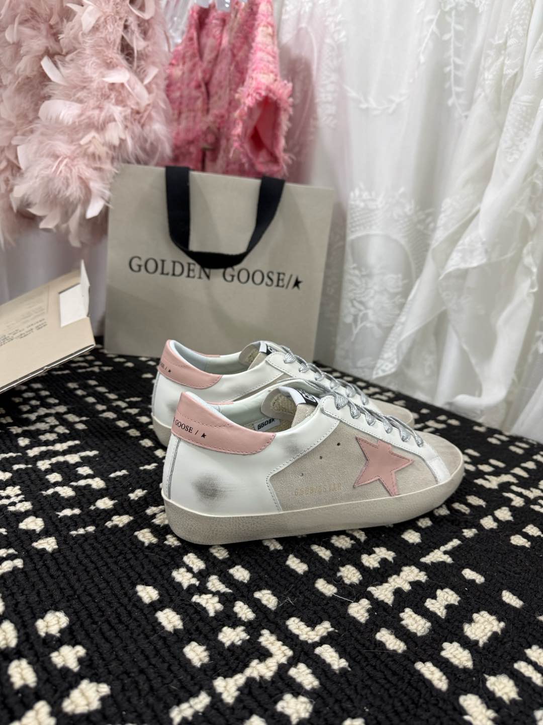 Golden Goose Super Star Leather Sneakers