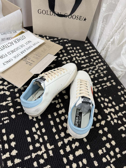 Golden Goose Super Star Leather Sneakers