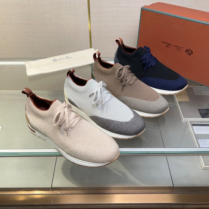 Loro Piana Suede Summer Loafers