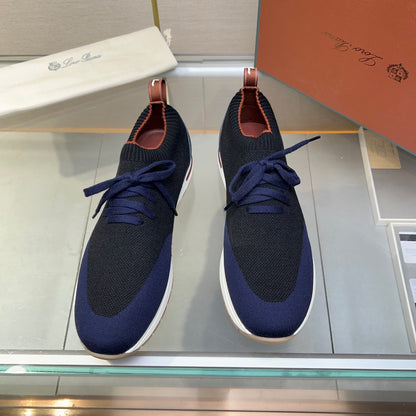 Loro Piana Breathable Suede Loafers