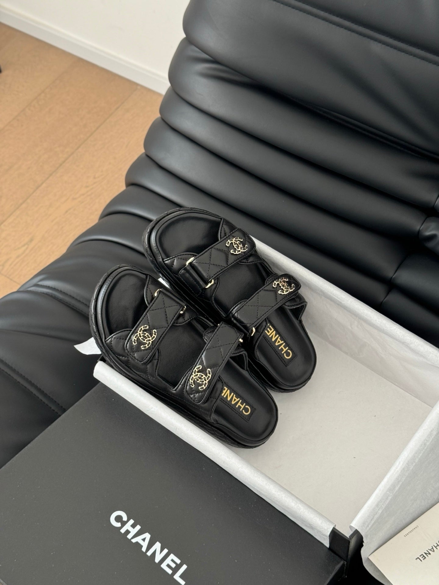 Chanel Velcro Foam Sole Sandals – 25SS Collection