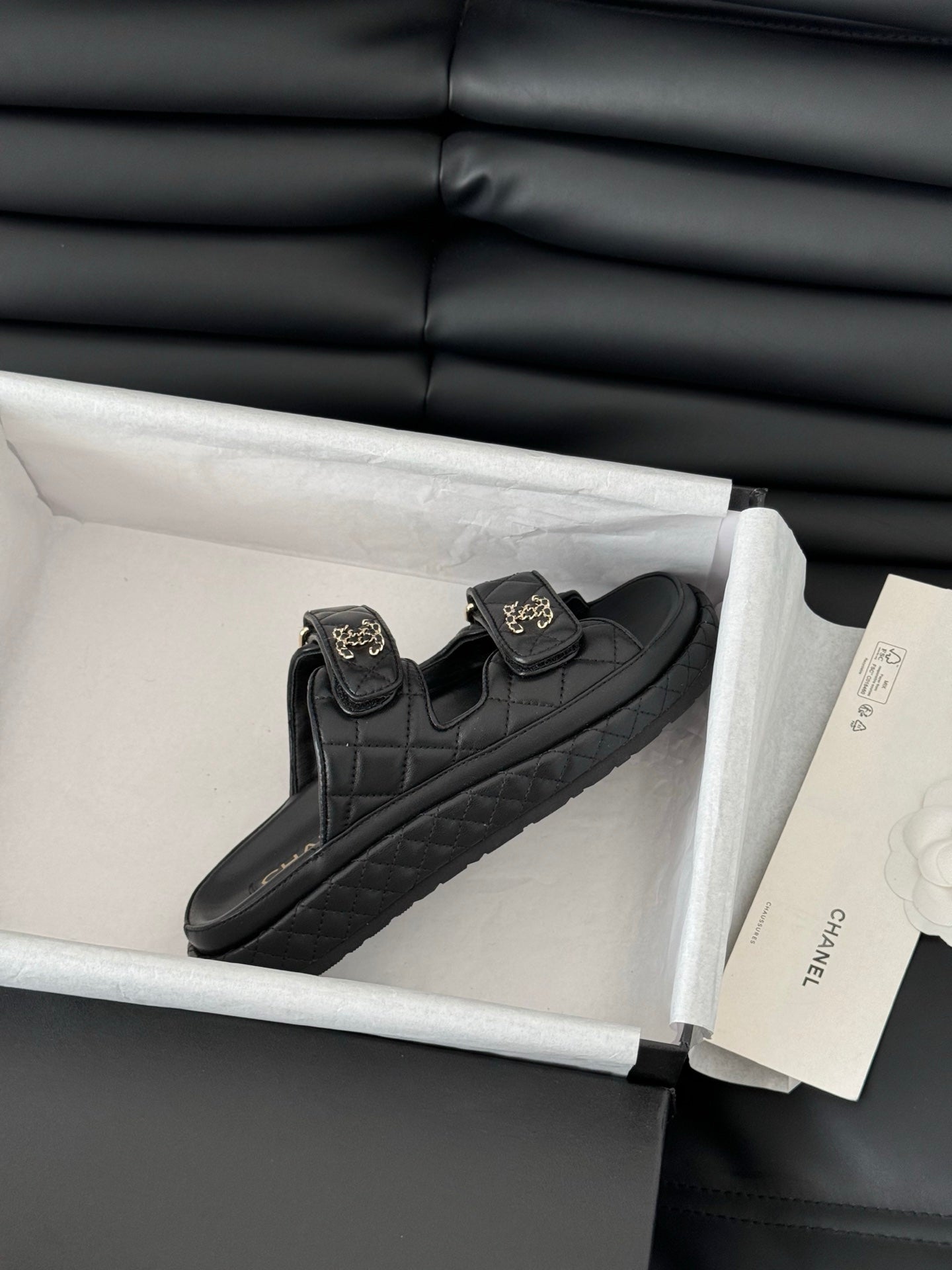 Chanel Velcro Foam Sole Sandals – 25SS Collection