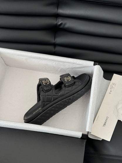 Chanel Velcro Foam Sole Sandals – 25SS Collection