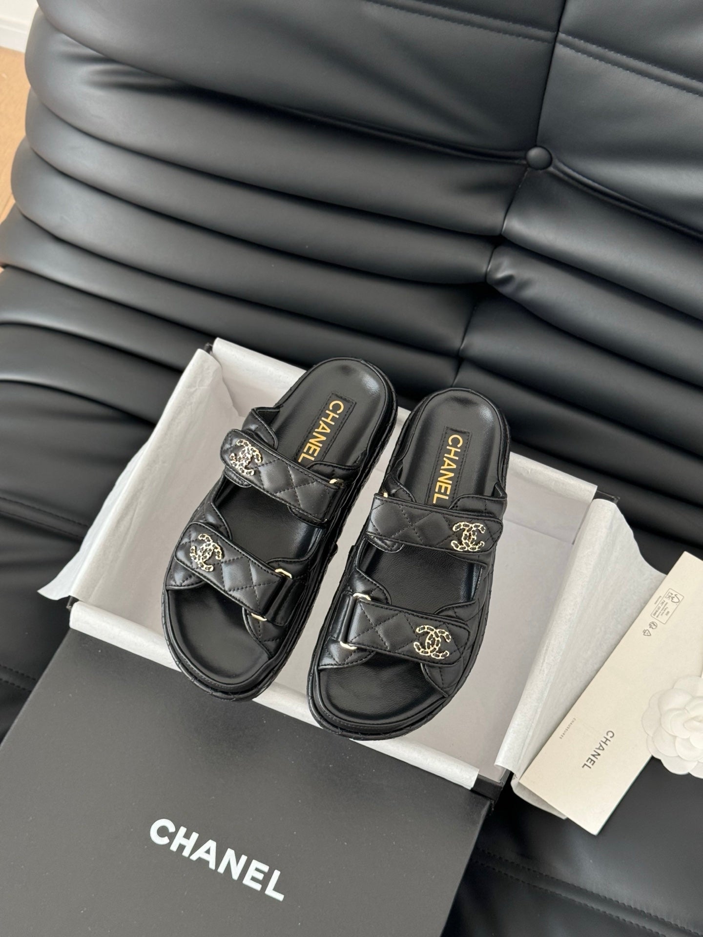 Chanel Velcro Foam Sole Sandals – 25SS Collection