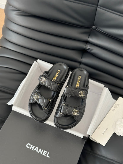 Chanel Velcro Foam Sole Sandals – 25SS Collection