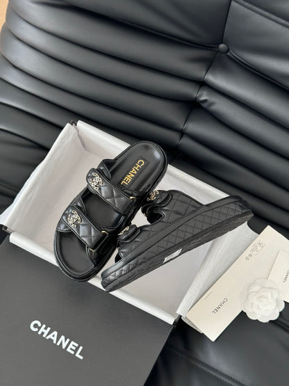 Chanel Velcro Foam Sole Sandals – 25SS Collection