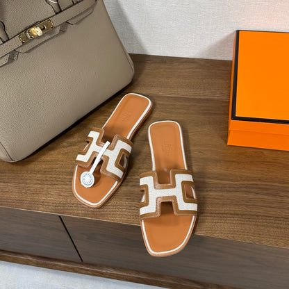 Hermès Oasis H Flat Sandals