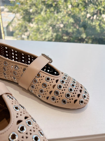 Alaïa French Fairy Ballet Flats – 2025