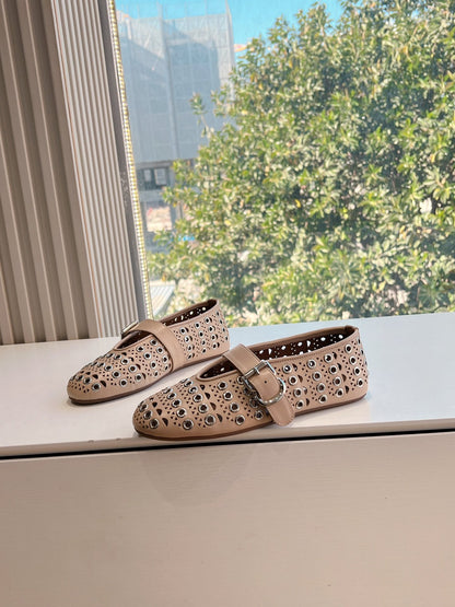 Alaïa French Fairy Ballet Flats – 2025
