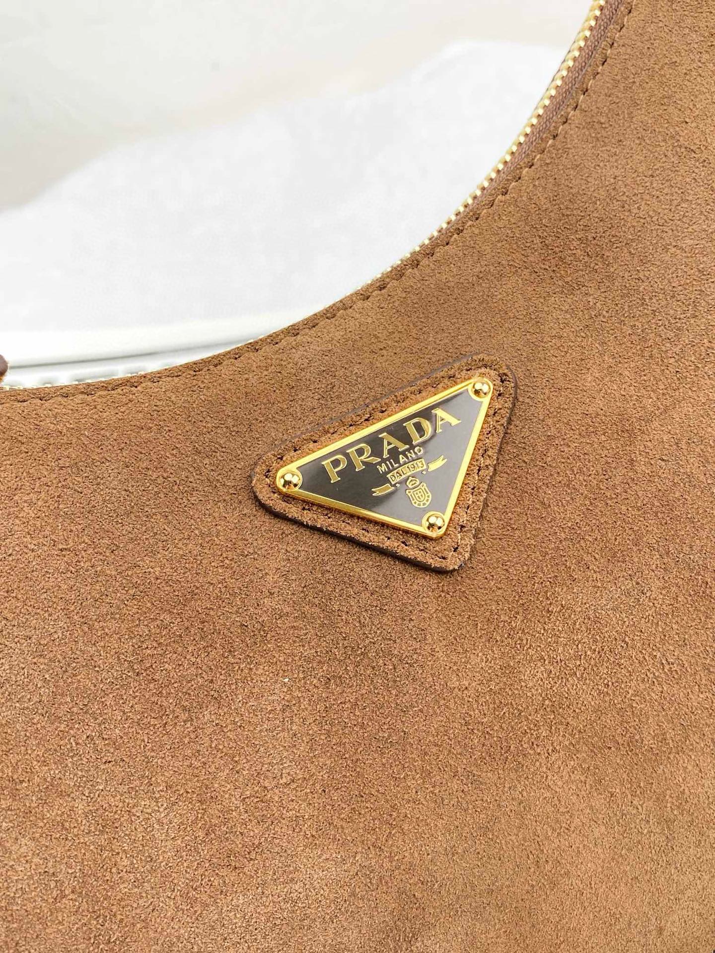 Prada Crescent Shoulder Bag