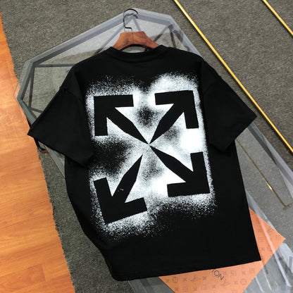 Off-White Letter Logo Print Oversize T-Shirt – 2025SS