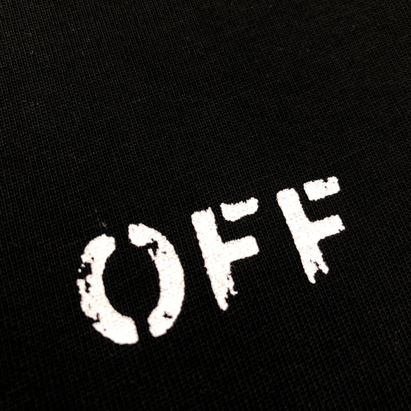 Off-White Letter Logo Print Oversize T-Shirt – 2025SS